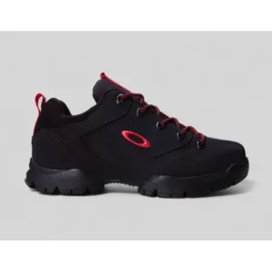 Tênis masculino flak 365 ii lite oakley preto/vermelho liso 42 br