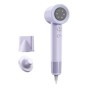 Secador de cabelo gokoco alta velocidade 110v/220v cor lavanda 127v