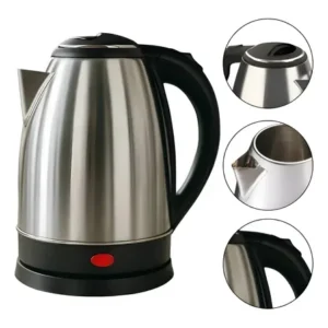 Chaleira eletrica aço inox 1.8l prateado dgx 220 1500w desligamento automático ferve rapido 220v