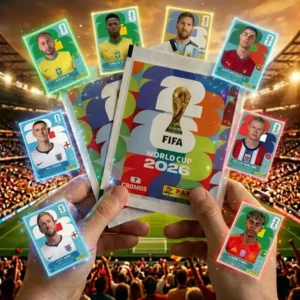Kit 100 envelopes 700 figurinhas do álbum copa mundo fifa 2026 cromos lacrados oficial futebol seleções pacotinhos colecionáveis para completar world cup presente