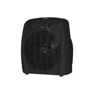 Aquecedor elétrico 2 em 1 kian preto 1500w aq100 níveis de aquecimento + ventilação 127v