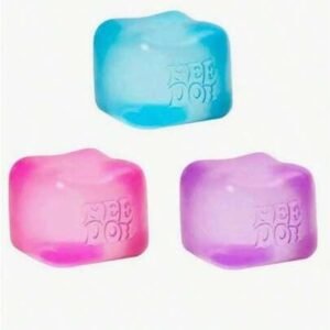 1/3pcs soft squeeze stress relief cube, thick gel filled, desktop pressure tool, portable sensory release toy, suitable for work, study, relaxation, durable office & home decor, great gift national day, bathroom, scalp massage, back to school, travel daily life1/3pcs life