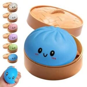 Large 9cm dumplings 2026upgraded version dumpling,dumpling squishy, dumplings, cute anxiety relief fidget , for all ages,can be used as classroom rewards, party favors, birthday gifts or friends, family, best friends partners.large partners.