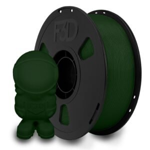Filamento pla premium verde militar 1kg 1,75mm