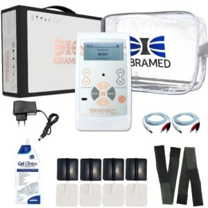 Neurodyn portátil corrente russsa tens fes aussie e interferencial bipolar system