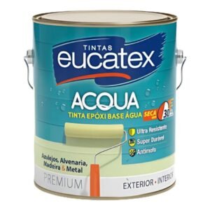 Tinta epoxi base água branco 3,6l eucatex