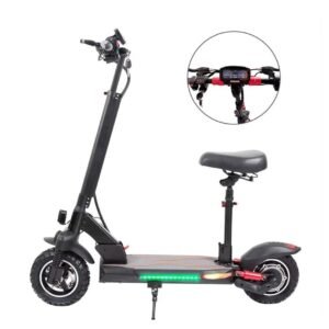 Patinete scooter elétrico off road 450w 120kg adulto 10 polegadas