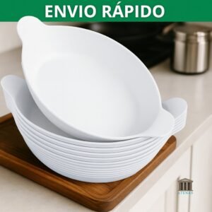Kit 10 petisqueira barquinha canoa petiscos churrasco festa frios para servir amendoim caldo branca