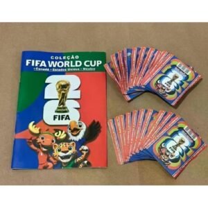 Álbum copa do mundo 2026 não oficial + 50 figurinhas colecionável 48 seleções estilo fifa