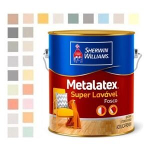 Tinta fosca super lavável premium alta cobertura 3,6 lt escolha sua cor