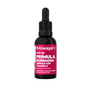 Composto meno - alwaysfit femmecalm óleos de prímula, borragem, linhaça e vitamina 1 un