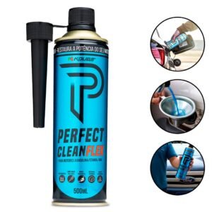 Manutenção automotiva preventiva limpeza motor injeção perfect clean flex