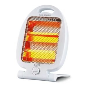 Aquecedor doméstico elétrico quartzo aq 800w premium