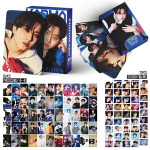 55 peças de cartões stray kids skz hop lomo , fotográficos da solo hip band ate jjam hyunjin felix bangchan st