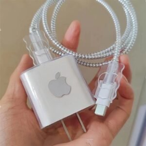 Capa protetora para carregador apple 20w cabo de dados adequada iphone 11/12/13/iphone 13/14/15