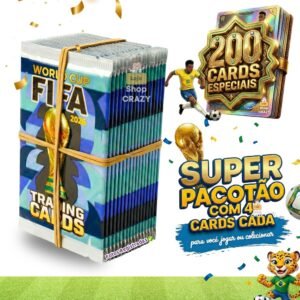 400 cards copa do mundo 2026 | coleção futebol com craques e seleções quantidade 100/200/400
