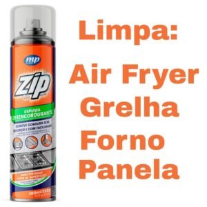 Zip clean espuma limpa gordura remove 300ml - my place