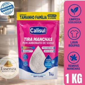 Percarbonato de sódio 100% puro tira manchas roupas branca 1kg/2kg oxigênio ativo limpeza calisul