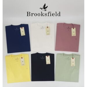 Camiseta masculina de algodão básica e atemporal