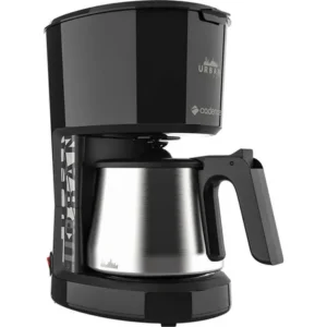 Cafeteira cadence urban pop inox caf810 semi automática preta e aço inoxidável de filtro preto/aço 127v