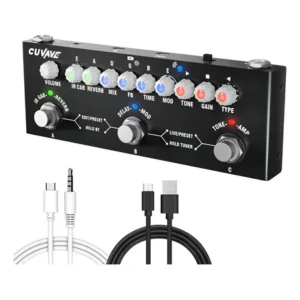 Pedal de efeito cuvave cube baby preto