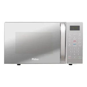 Micro-ondas philco pmo23eb limpa fácil 20 litros potência de 1100w cor branco 220v