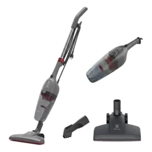Aspirador de pó vertical electrolux 1450w stk15 com fio portátil mão 2 em 1 e 1,6 litros capacidade filtro hepa cinza-escuro 220v
