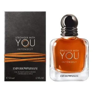 Armani beauty perfume masculino stronger with you intensely eau de parfum 50ml