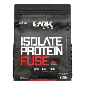 Whey isolate protein fuse 900g dark lab sabor baunilha