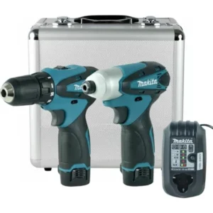 Kit parafusadeira furadeira 2 bat. lct204 makita