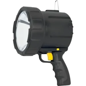Siribi nautika tocha 12v + adaptador cor da lanterna preto luz branca branco