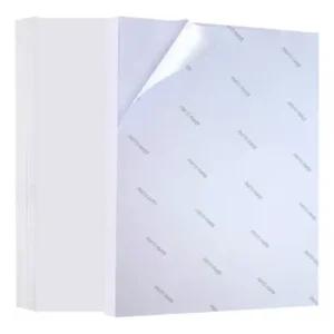 Papel fotográfico adesivo a4 glossy 115g 100 fls cor branco