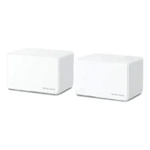 Pack 2 roteadores halo h80x mesh wifi6 branco mercusys