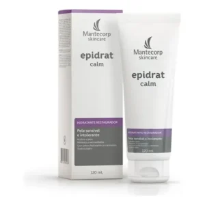 Hidratante facial epidrat calm 120ml mantecorp skincare todo tipo de pele dia/noite