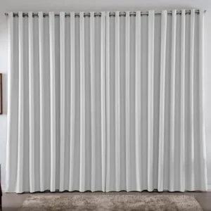 Cortina 3,00x2,50 metros blackout blecaute gelo corta luz em tecido grosso para quarto e sala casa laura enxovais
