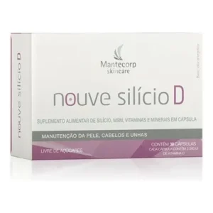 Suplemento alimentar nouve silício d mantecorp 30 cápsulas sem sabor