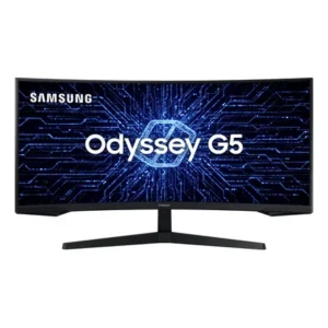 Monitor gamer curvo samsung odyssey 34" g5 165 hz 1ms ultrawide preto