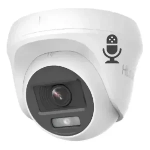 Câmera dome hikvision thc t127 lps microfone visão noturna cor branco