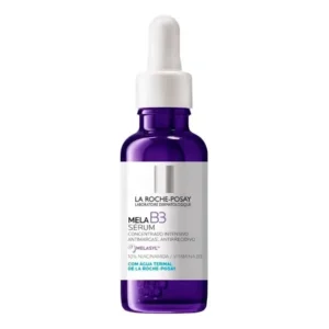 Sérum antimanchas com melasyl e niacinamida para todos os tipos de pele que corrige manchas persistentes, unifica o tom ilumina, sem perfume, mela b3 la roche‑posay 30ml