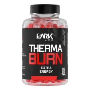 Termogênico therma burn 210mg de cafeína 120 caps dark lab sabor sem