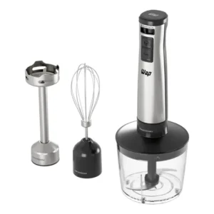 Mixer 3 em 1 wap wm1 processador elétrico portátil inox cor preto
