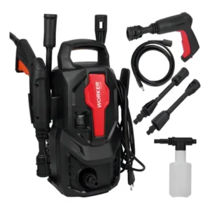 Lavadora de alta pressão potente 1305lbs kit shampoo worker