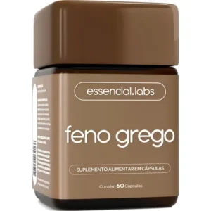 Feno grego 450mg - fórmula avançada com máxima concentração e pureza 60 cápsulas