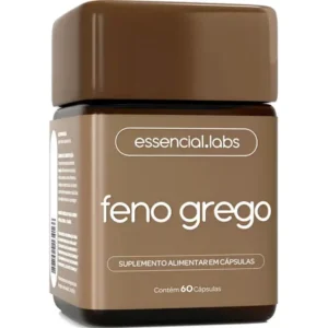 Feno grego 450mg - fórmula avançada com máxima concentração e pureza 60 cápsulas