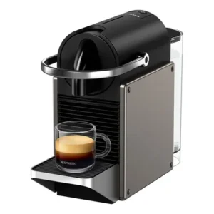 Cafeteira nespresso pixie redesign titânio