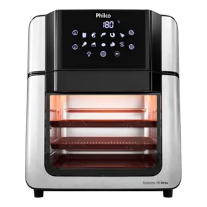 Air fryer oven philco 15l painel digital paf15a cor preto
