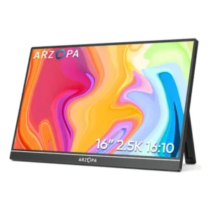 Monitor portátil arzopa z1rc 16 2.5k qhd ips 60hz usbc hdmi