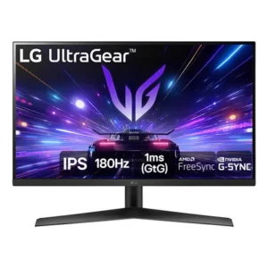 Monitor gamer lg ultragear 27 ips, 180hz, 1ms (gtg), nvidia g-sync , amd freesync, hdr10, srgb 99% - 27gs60f-b preto 127/220v