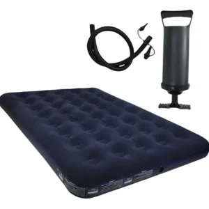 Colchão inflável solteiro com bomba manual jpnautika star pvc