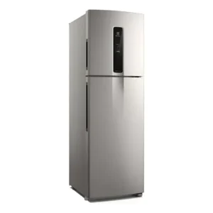 Geladeira electrolux frost free inverter 410l efficient com autosense inox look if46s 127v